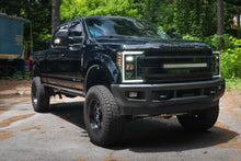 Load image into Gallery viewer, Morimoto LF554 Hybrid Black Projector LED Headlights For 17-19 F-250 Super Duty