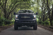 Load image into Gallery viewer, Morimoto LF554 Hybrid Black Projector LED Headlights For 17-19 F-250 Super Duty