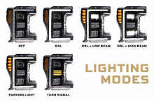 Load image into Gallery viewer, Morimoto LF554.2 2x XB Hybrid LED Headlights For 17-19 Super Duty