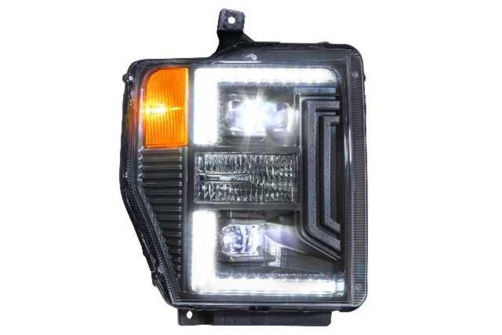 Morimoto LF555 XB Hybrid LED Headlights For 2008-2010 F-250 F-350 Super Duty