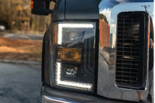 Load image into Gallery viewer, Morimoto LF555 XB Hybrid LED Headlights For 2008-2010 F-250 F-350 Super Duty