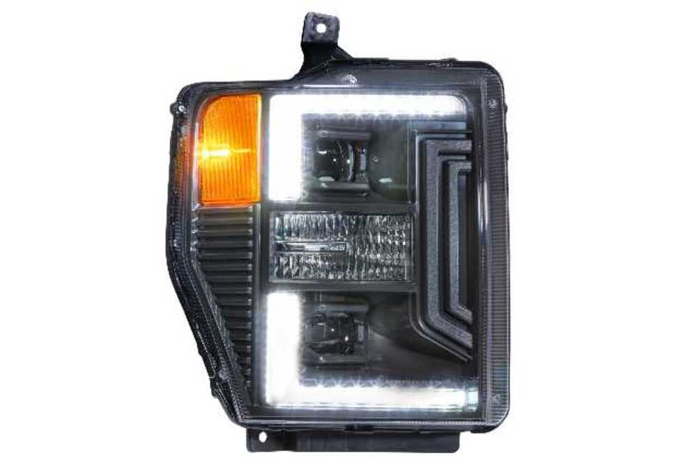 Morimoto LF555 XB Hybrid LED Headlights For 2008-2010 F-250 F-350 Super Duty