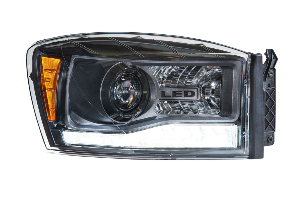 Morimoto LF558 XB Hybrid Projector LED Headlights For 2006-2008 Dodge Ram