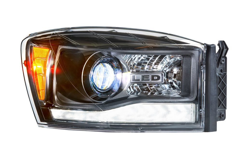 Morimoto LF558 XB Hybrid Projector LED Headlights For 2006-2008 Dodge Ram