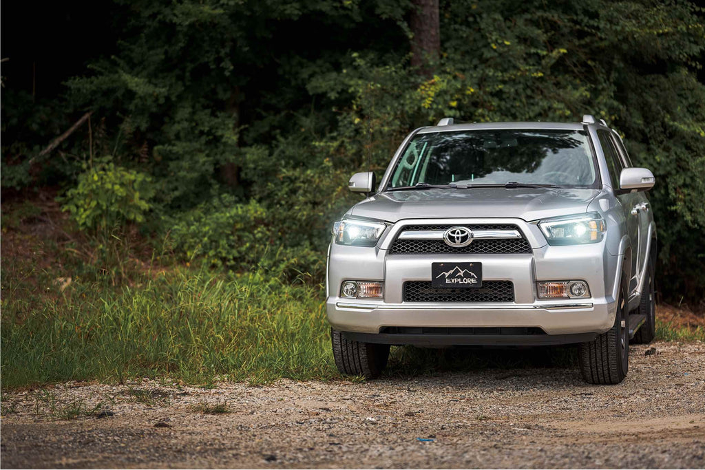 Morimoto LF559 Hybrid Black DRL Bar Projector LED Headlights For 10-13 4Runner