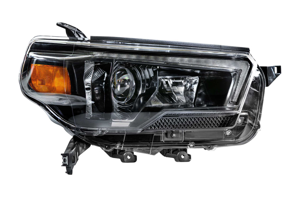 Morimoto LF559 Hybrid Black DRL Bar Projector LED Headlights For 10-13 4Runner