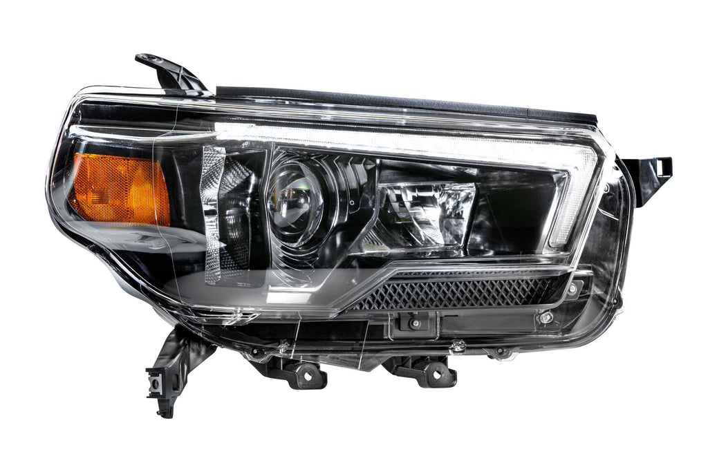 Morimoto LF559 Hybrid Black DRL Bar Projector LED Headlights For 10-13 4Runner