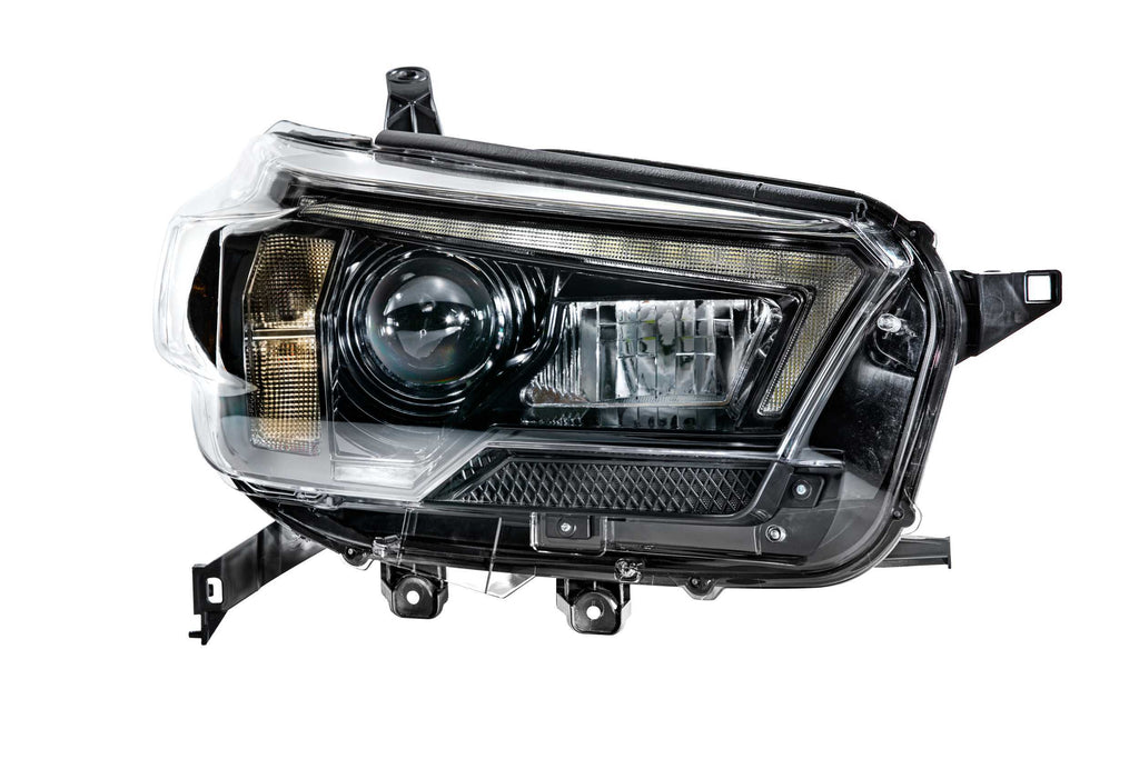 Morimoto LF559 Hybrid Black DRL Bar Projector LED Headlights For 10-13 4Runner