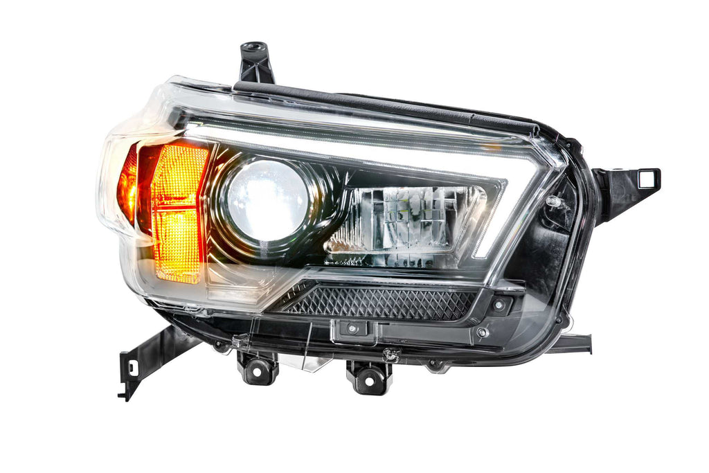 Morimoto LF559 Hybrid Black DRL Bar Projector LED Headlights For 10-13 4Runner