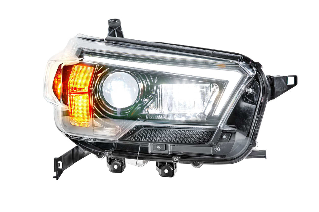 Morimoto LF559 Hybrid Black DRL Bar Projector LED Headlights For 10-13 4Runner