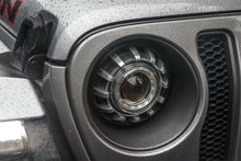 Load image into Gallery viewer, Morimoto LF630 7" Round Black Headlight Adapters For 2018-2020 Jeep Wrangler