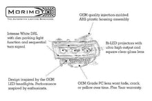 Load image into Gallery viewer, Morimoto LF701 Gloss Black Projector LED Headlights For 19-20 Ram 3500