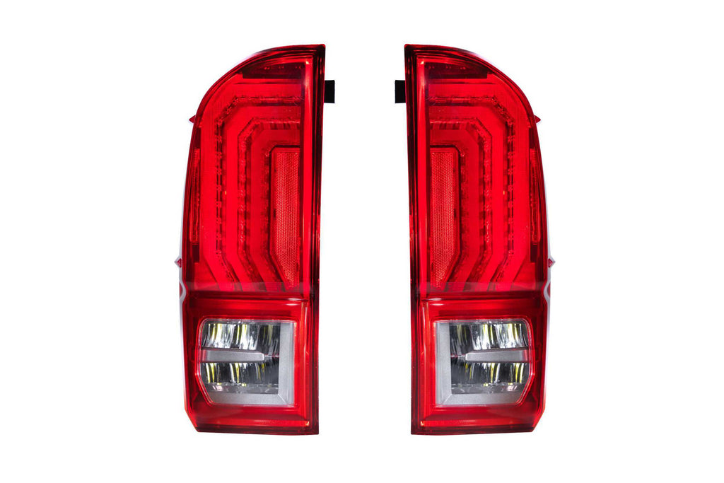 Morimoto LF703 XB LED Tail Lights Red For 2016-2023 Tacoma