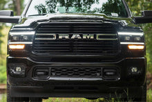 Load image into Gallery viewer, Morimoto LF704 Hybrid Black DRL Bar Projector LED Headlights For 19-20 Ram 2500