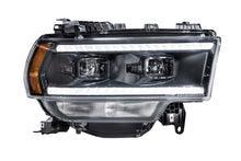 Load image into Gallery viewer, Morimoto LF704 Hybrid Black DRL Bar Projector LED Headlights For 19-20 Ram 2500