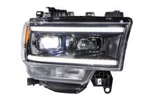 Load image into Gallery viewer, Morimoto LF704 Hybrid Black DRL Bar Projector LED Headlights For 19-20 Ram 2500