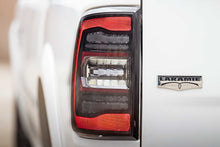 Load image into Gallery viewer, Morimoto LF724 XB LED Tail Lights Smoked For 2009-2018 Dodge Ram