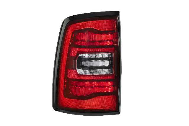 Morimoto LF725 XB LED Tail Lights Red For 2009-2018 Dodge Ram
