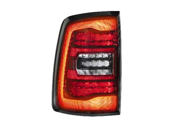 Morimoto LF725 XB LED Tail Lights Red For 2009-2018 Dodge Ram
