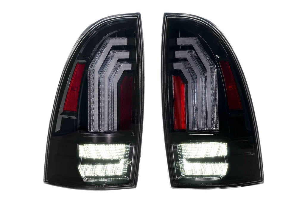 Morimoto LF727 2x Clear Lens XB LED Tail Lights For 05-15 Tacoma SR SR5