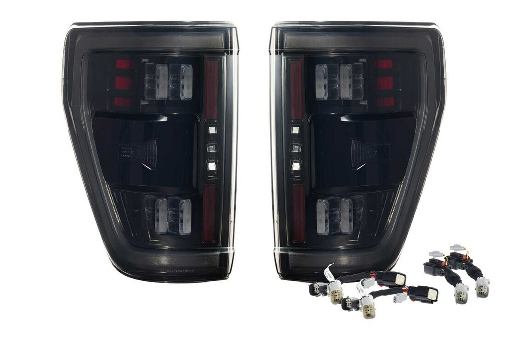 Morimoto LF735.2 XB LED Tail Lights Smoked For 2021-2024 Ford F-150 F150