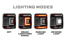 Load image into Gallery viewer, Morimoto LF746 2x Smoked Lens XB LED Tail Lights For 18-25 Wrangler JL