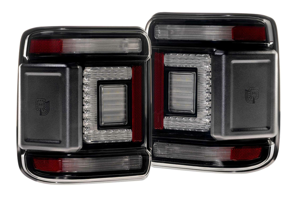 Morimoto LF746 2x Smoked Lens XB LED Tail Lights For 18-25 Wrangler JL