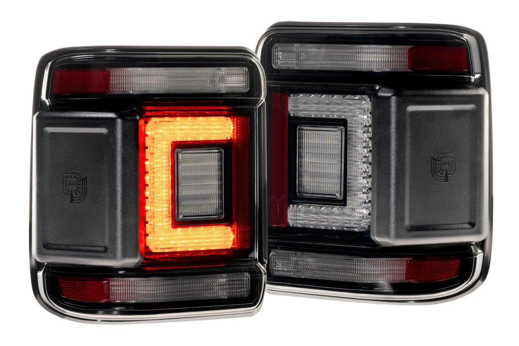 Morimoto LF746 2x Smoked Lens XB LED Tail Lights For 18-25 Wrangler JL