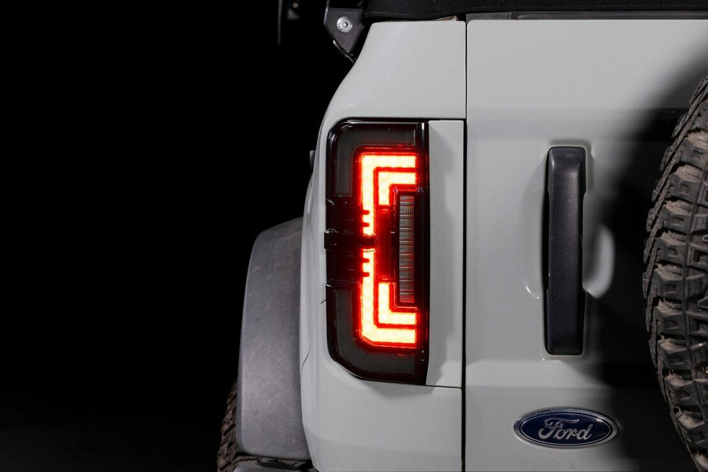 Morimoto LF750 XB LED Tail Lights Smoked For 2021-2024 Ford Bronco