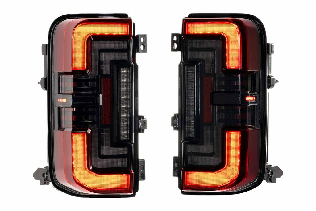 Morimoto LF751 XB LED Tail Lights Red For 2021-2024 Ford Bronco