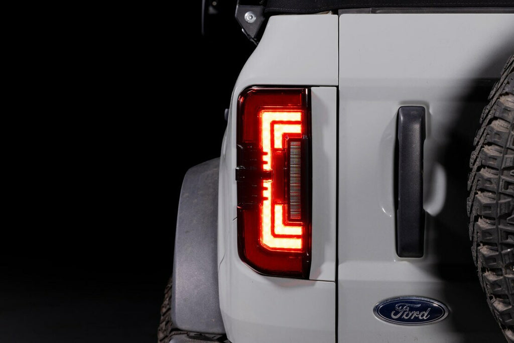 Morimoto LF751 XB LED Tail Lights Red For 2021-2024 Ford Bronco