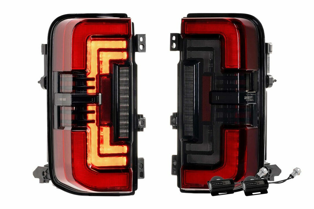 Morimoto LF751 XB LED Tail Lights Red For 2021-2024 Ford Bronco