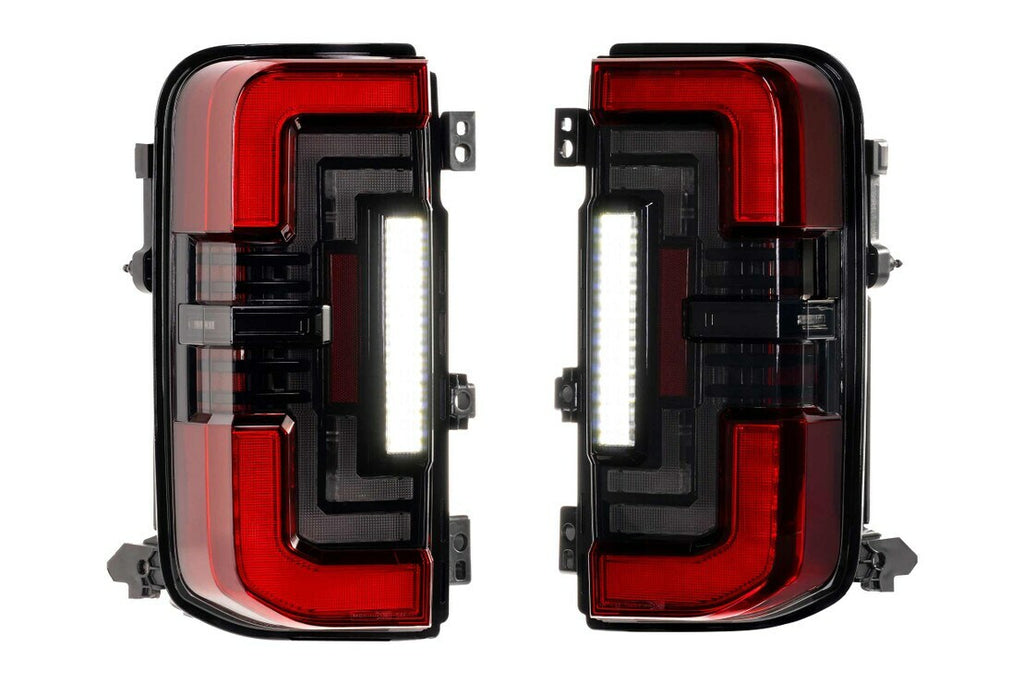 Morimoto LF751 XB LED Tail Lights Red For 2021-2024 Ford Bronco