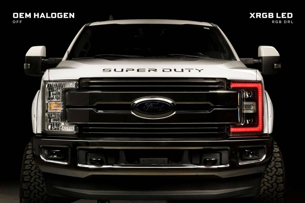 Morimoto LF777 XRGB LED Headlights Set For 17-19 F-250 Super Duty