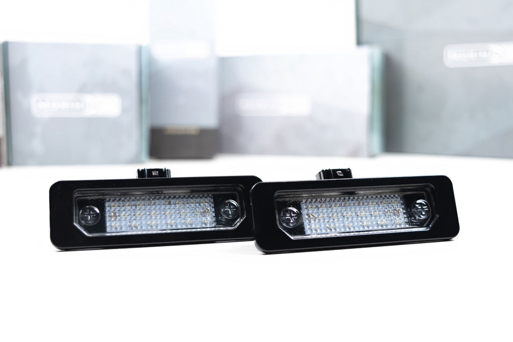 Morimoto LF7911 XB LED License Plate Lights For 2010-2014 Ford Mustang