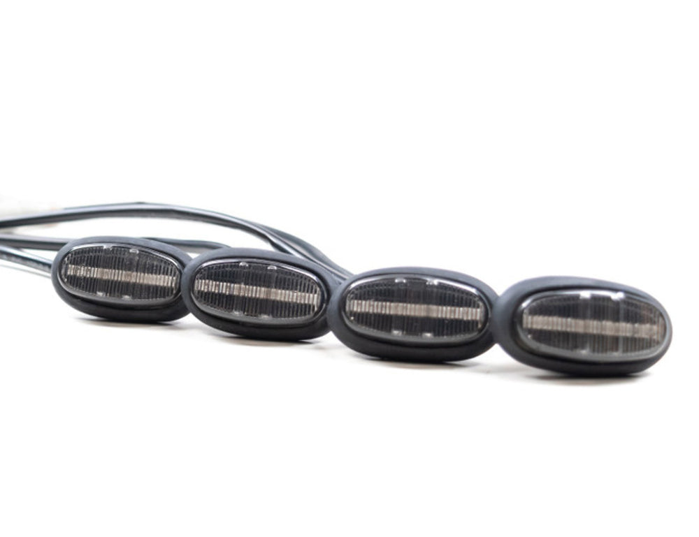 Morimoto LF7930-1 Black Smoke LED Side Marker Lights For 2015-2020 F-150