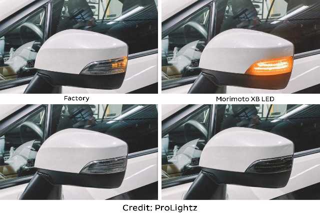 Morimoto LFM48 One Pair XB LED Mirror Lights For 2010-2014 Subaru Outback