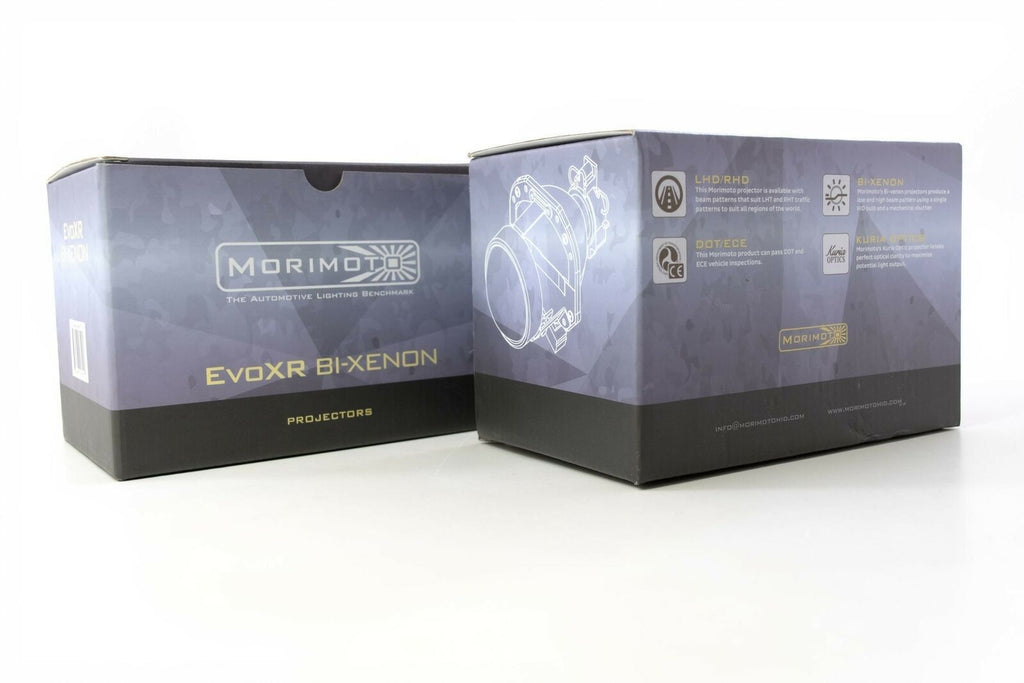 Morimoto PR140 EvoX-R 3" High/Low Beam Round 2.0 Bi-Xenon Retrofit Projector 2x