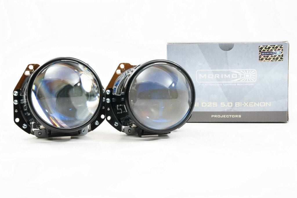 Morimoto PR56 Mini D2S 5.0 Round Lens/LHD Projector Pair