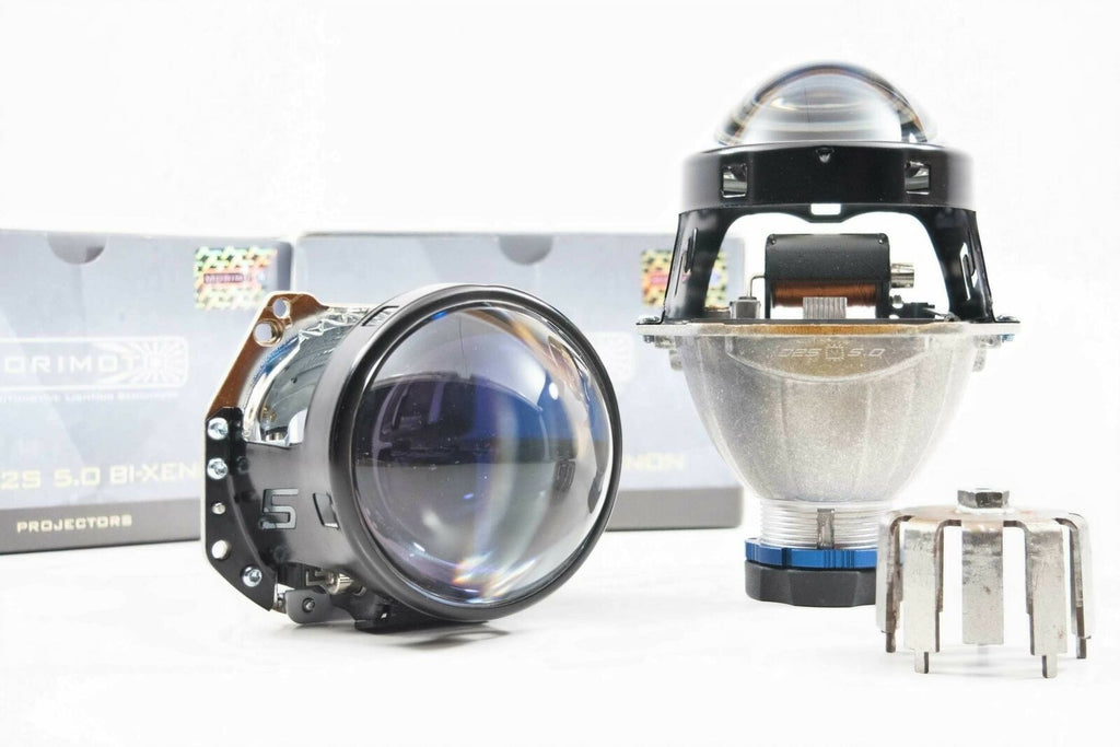 Morimoto PR56 Mini D2S 5.0 Round Lens/LHD Projector Pair