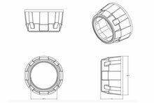 Load image into Gallery viewer, Morimoto S10 2x One Pair Mini Gatling Gun Projector Shrouds