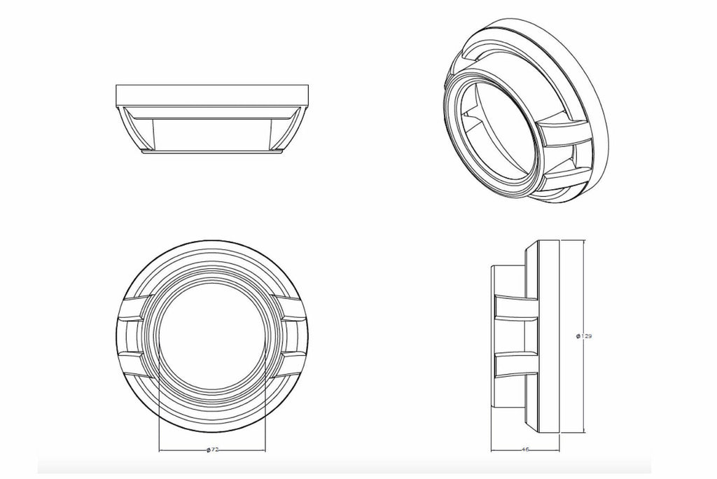 Morimoto S100 Apollo 1.0 Projector Shrouds