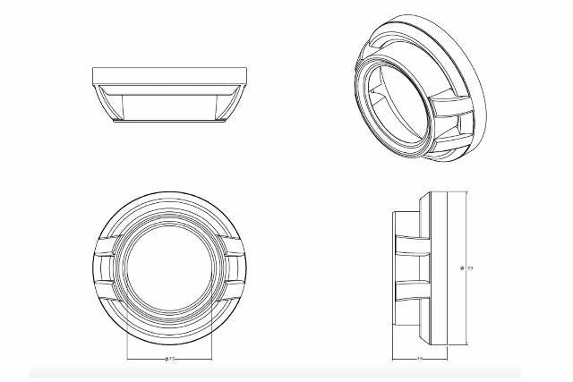 Morimoto S100 Apollo 1.0 Projector Shrouds