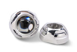 Morimoto S110 Apollo 2.0 Full Circle Chrome Retrofit Projector Shrouds