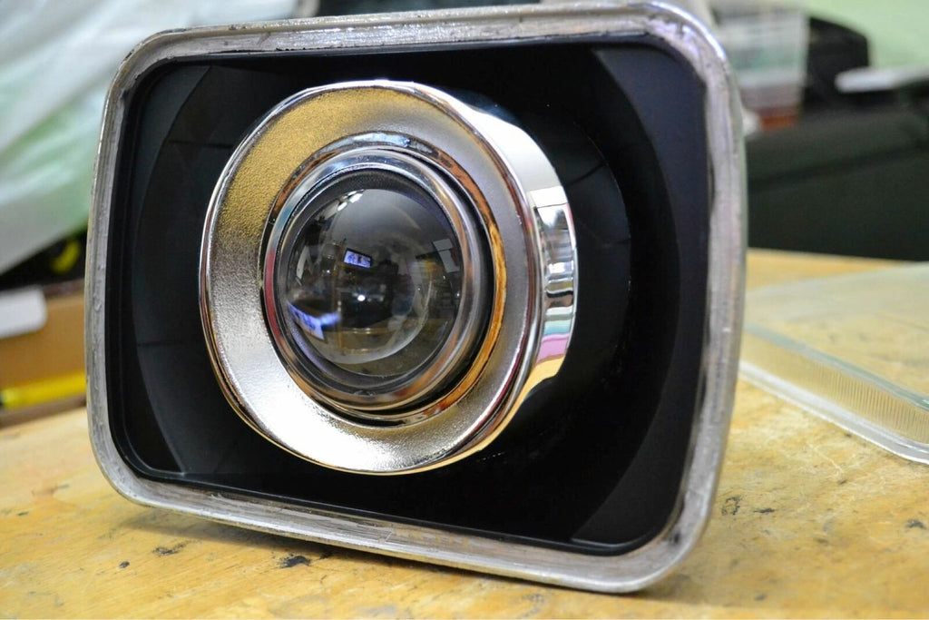 Morimoto S180 E55-R Chrome Retrofit Projector Shrouds