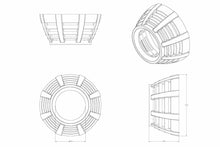 Load image into Gallery viewer, Morimoto S190 G37-R Chrome Retrofit Projector Shrouds