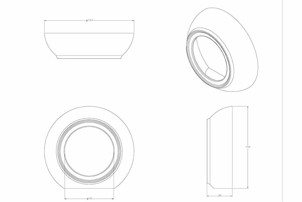 Morimoto S220 Iris Chrome Retrofit Projector Shrouds