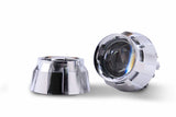 Morimoto S80 Gatling Gun 1.0 Chrome Retrofit Projector Shrouds