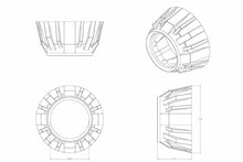 Load image into Gallery viewer, Morimoto S90 Gatling Gun 2.0 Chrome Retrofit Projector Shrouds