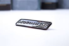 Load image into Gallery viewer, Morimoto SH042 Black Chrome Morimoto Badge w Adhesive Backing